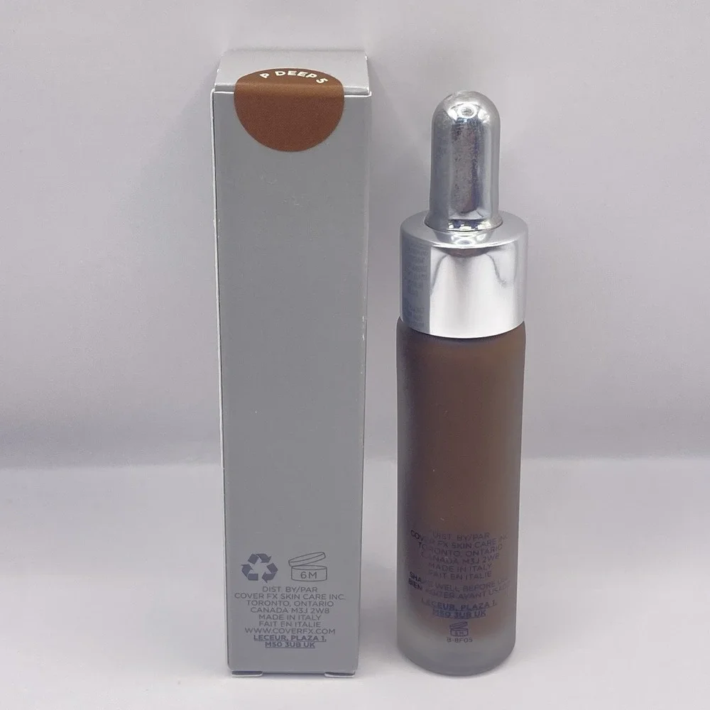 Cover FX Custom Cover Drops ~ P Deep 5 ~ 7.5 ml / 0.25 oz ~ BNIB